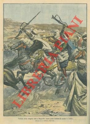 Fantasia araba. (Splendidi i costumi e i cavalli).