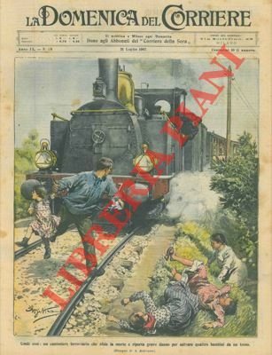 Cantoniere rimane ferito ma salva quattro bambini che stavano per …