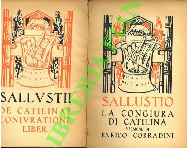 La congiura di Catilina. Tr. E.Corradini.