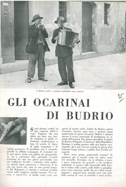 Gli ocarinai di Budrio.