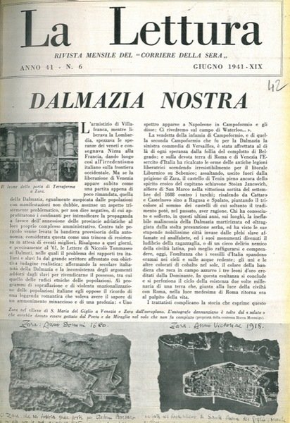 Dalmazia nostra.