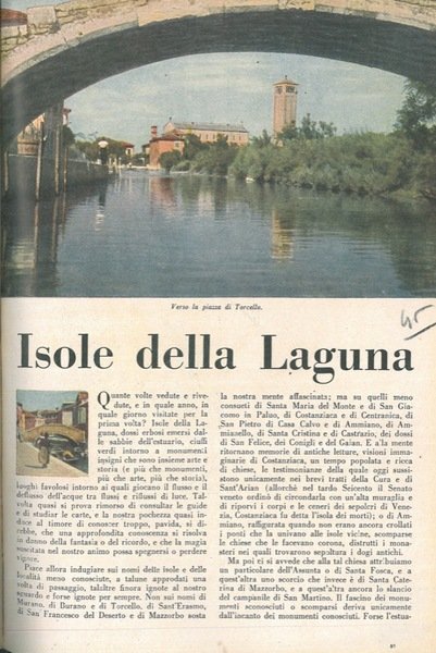 Isole della Laguna.