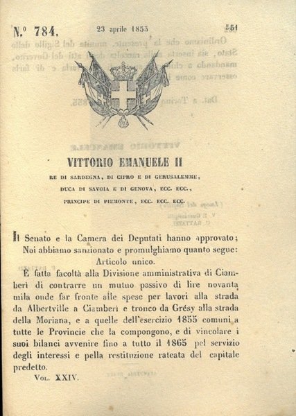 con cui si concede all'amministrazione un mutuo passivo per sostenere …