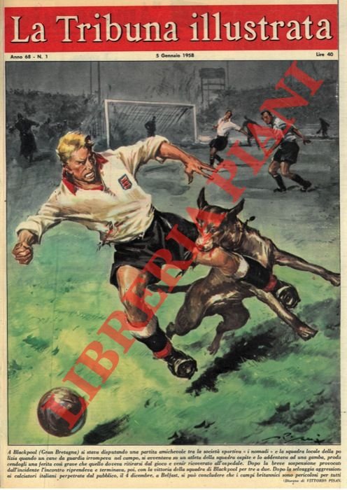 A Blackpool (Gran Bretagna) si stava disputando una partita amichevole …