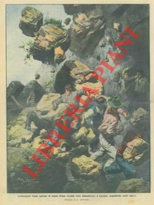 A Carrara lo sperone di un monte crolla seppellendo gli …