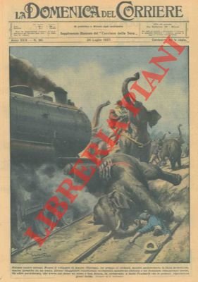 A Chicago un gruppo di elefanti, mentre attraversava la linea …