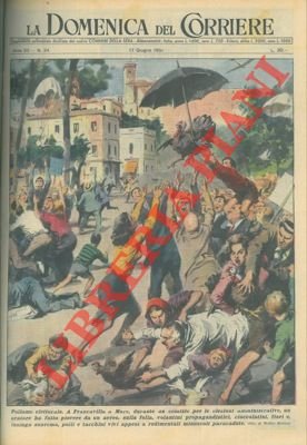 A Francavilla a Mare, durante le elezioni, da un aereo …