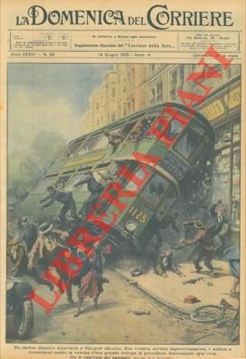 A Glasgow la vettura di una tranvia, devia improvvisamente, e …