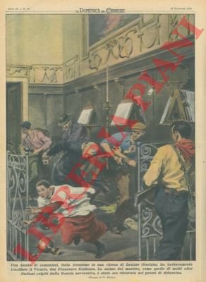 A Gorizia banda di comunisti trucida il Vicario, don Francesco …