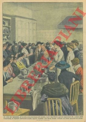 A Londra, le signore dell'aristocrazia inglese seguono un corso speciale …