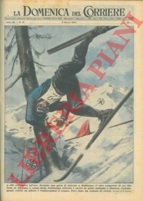 A Madesimo, Ilio Colli durante una discesa esce di pista, …