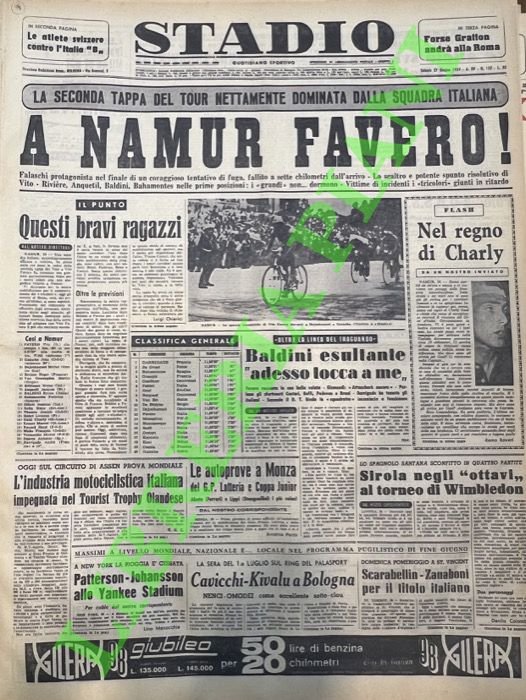 A Namur Favero! La seconda tappa del Tour nettamente dominata …