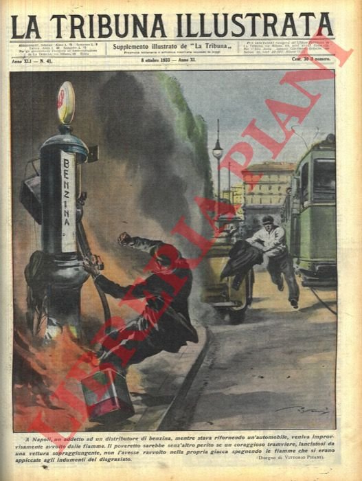 A Napoli, un addetto ad un distributore di benzina, mentre … | Immagine Gallery 3