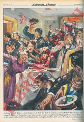 A Palo del Colle il pranzo di un matrimonio finisce …