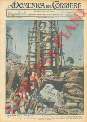 A Roma, le colonne del tempio di Venere Genitrice vengono …