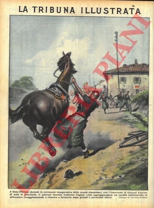 A Sissa (Parma) durante la cerimonia inaugurativa delle scuole elementari, … | Immagine Gallery 3