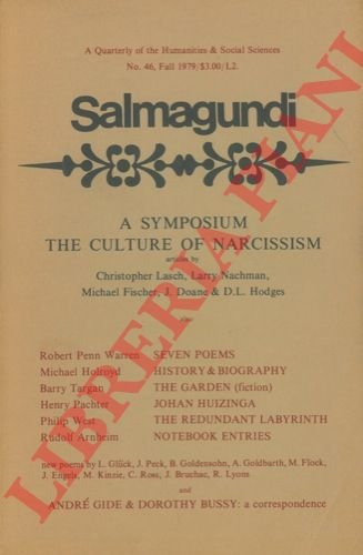 A symposium, The culture of narcisism. Salmagundi. A quarterly of …