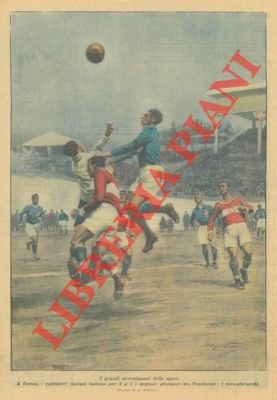 A Torino, i calciatori italiani battono per tre a uno …