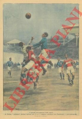 A Torino, i calciatori italiani battono per tre a uno …