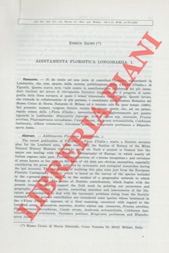 Additamenta floristica longobarda I.