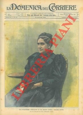 Adelaide Ristori al suo ottantesimo compleanno (grande ritratto).