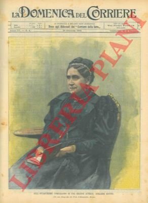 Adelaide Ristori al suo ottantesimo compleanno (grande ritratto).