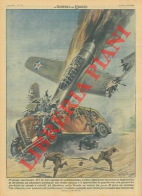 Aereo cade su un autobus provocando una catastrofe.