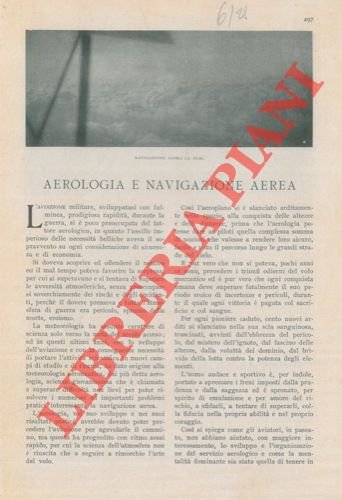 Aerologia e navigazione aerea. | Immagine Gallery 2