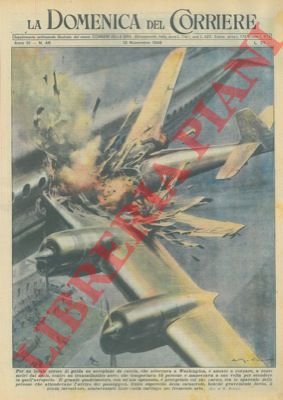 Aeroplano da caccia cozzava, a cento metri dal suolo, contro …