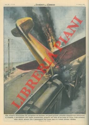 Aeroplano da turismo precipita sul tetto di un treno in …