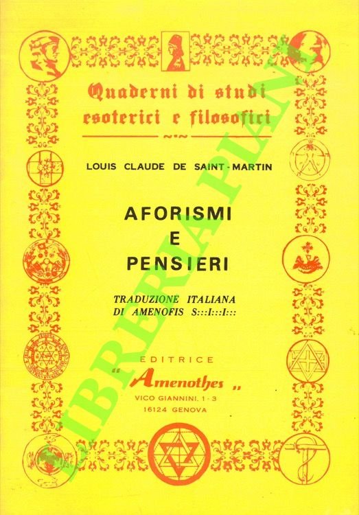 Aforismi e pensieri.