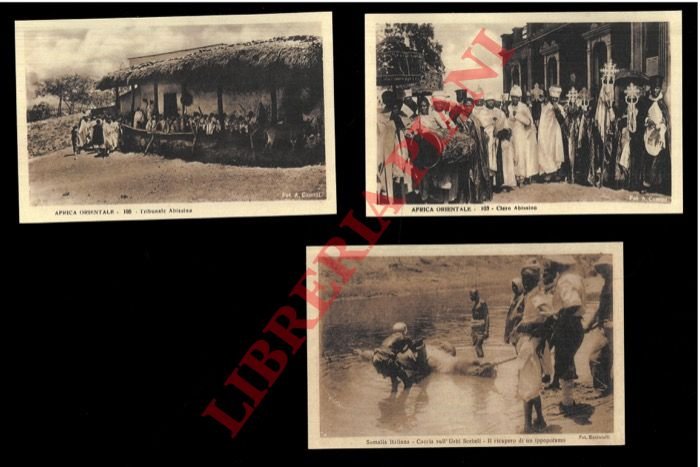 Africa Orientale. Clero abissino - Tribunale abissino - Somalia Italiana. …