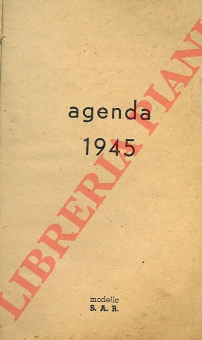 Agendina 1945.