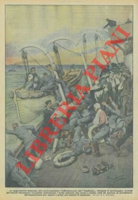 Aggressione tedesca a navi-ospedali: affondamento del "Lanfranc".