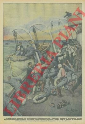 Aggressione tedesca a navi-ospedali: affondamento del "Lanfranc".