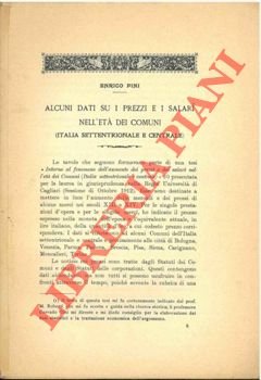 Alcuni dati sui prezzi e i salari nell'età dei comuni … | Immagine Gallery 2