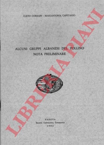Alcuni gruppi albanesi del Pollino nota preliminare.