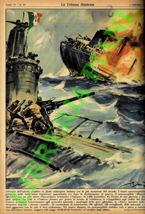 All'inizio dell'ultimo conflitto la flotta subacquea italiana era la più … | Immagine Gallery 2