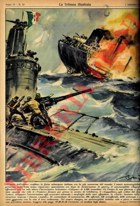 All'inizio dell'ultimo conflitto la flotta subacquea italiana era la più … | Immagine Gallery 3