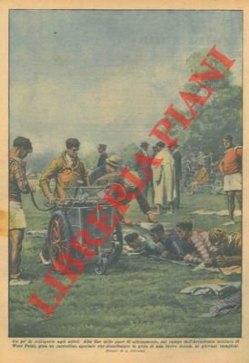 Alla fine delle gare di allenamento, sul campo dell'Accademia Militare …