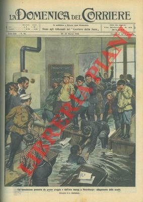 Allagamento delle scuole a Pietroburgo causato dal'alta marea e dalle …