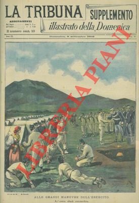 Alle grandi manovre dell'esercito. L'ora del rancio. | Immagine Gallery 2