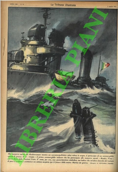 Alle manovre navali del Mediterraneo: mentre un cacciatorpediniere solca veloce … | Immagine Gallery 2