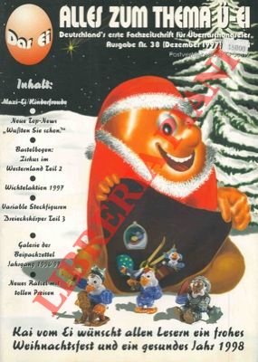 Alles zum thema u-ei. Deutschland's erste Fachzeitschrift fur Uberraschungseier,