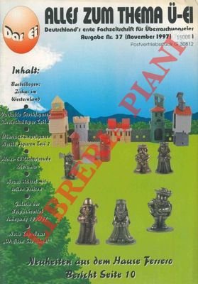 Alles zum thema u-ei. Deutschland's erste Fachzeitschrift fur Uberraschungseier,