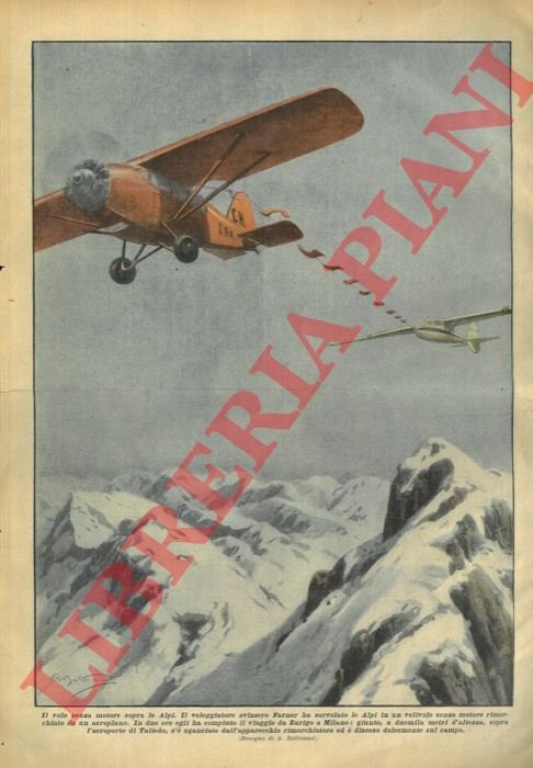 Alpi sorvolate da un velivolo senza motore, da Zurigo a …