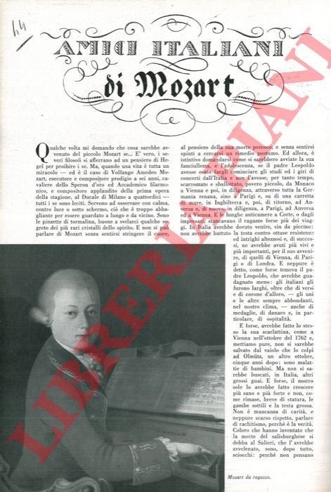 Amici italiani di Mozart.