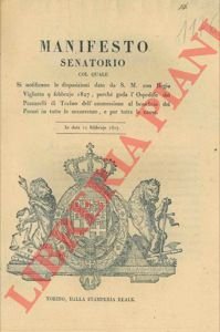 Ammissione al beneficio dei Poveri per l'Ospedale dei Pazzarelli.