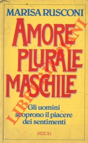 Amore plurale maschile.