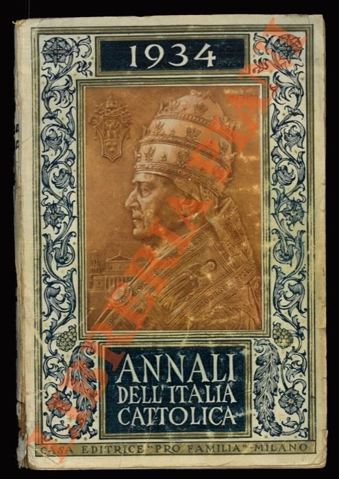 Annali dell'Italia Cattolica. 1934. | Immagine Gallery 2